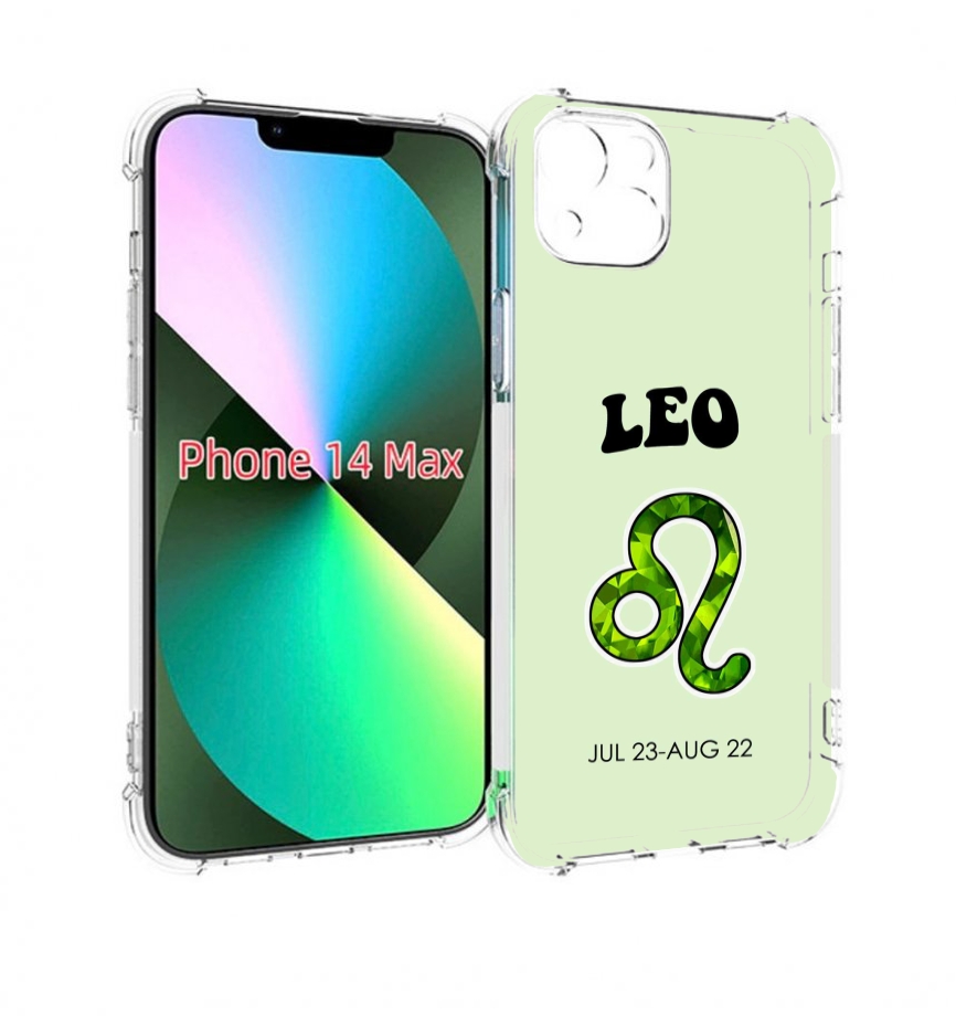 

Чехол MyPads знак зодиака лев 1 для iPhone 14 Plus (6.7), Прозрачный, Tocco