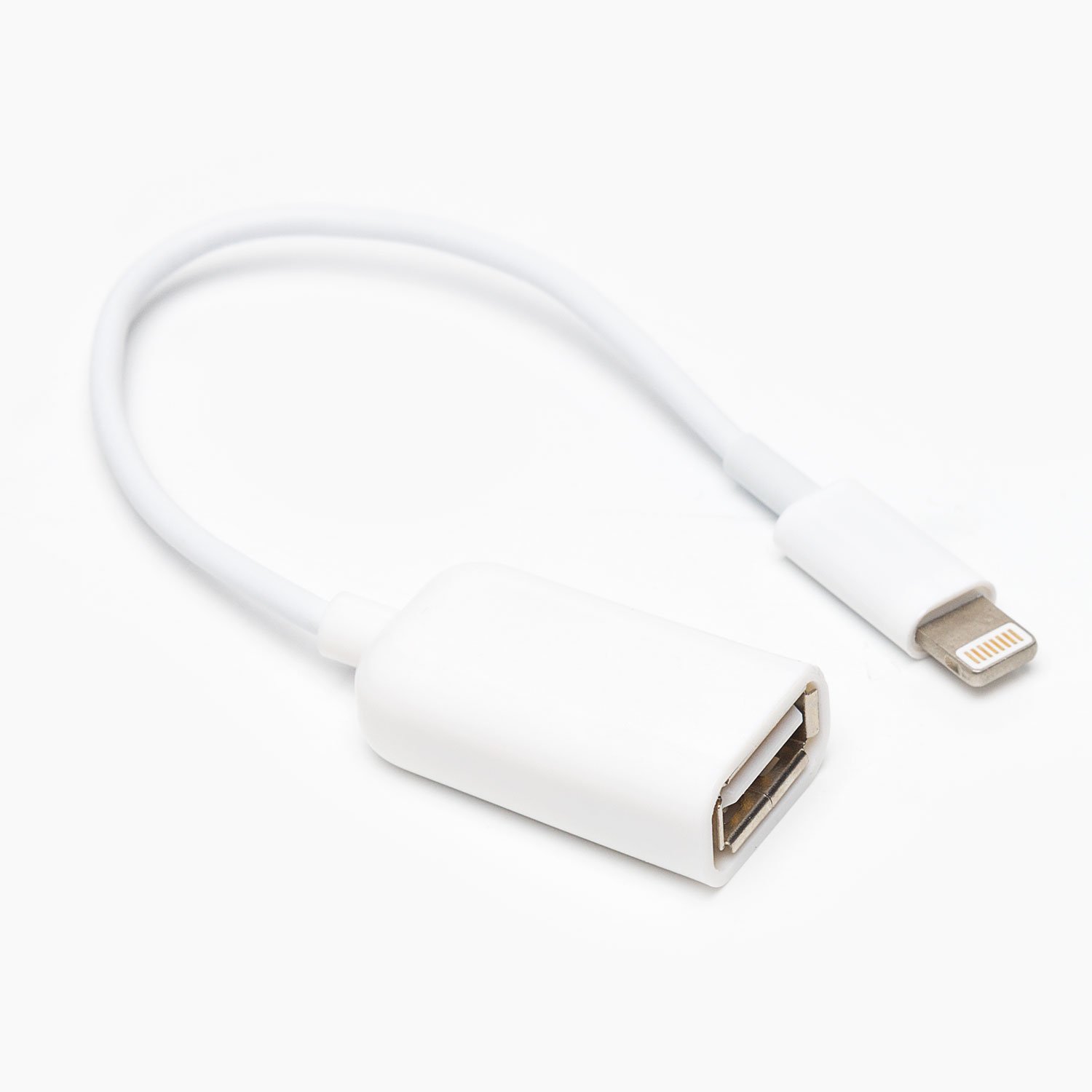 

Кабель Lightning-USB RockBox 0.1 м белый
