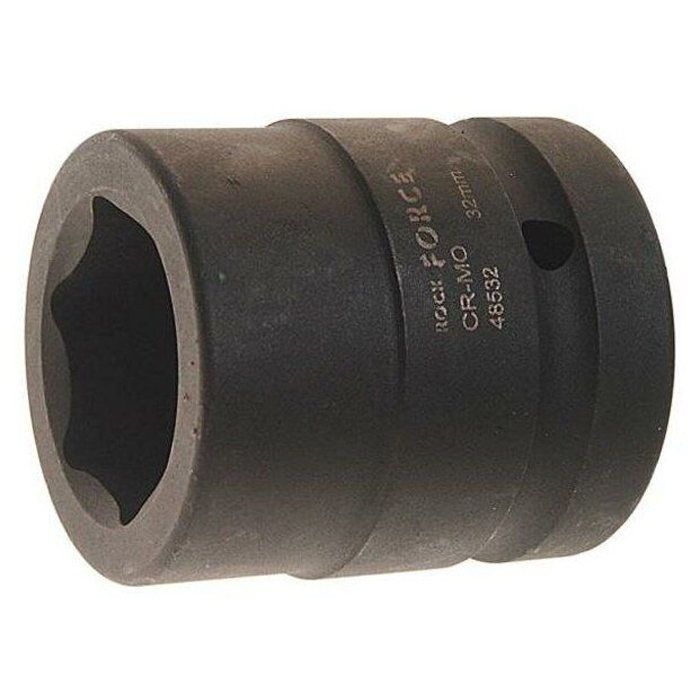 

48532 1головка 6 Гр. Ударная L=60mm. 32 Mm Force , Шт FORCE арт. 48532