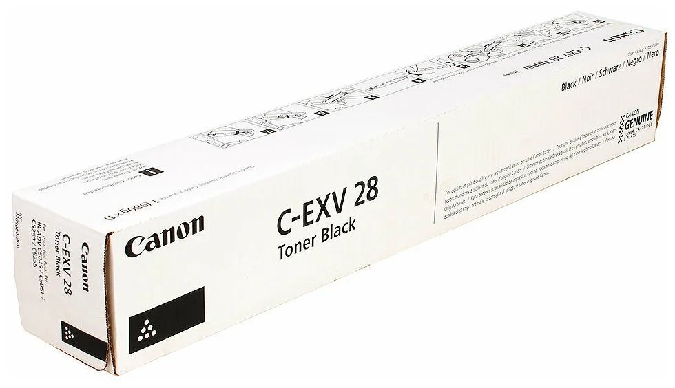 

Картридж для лазерного принтера Canon C-EXV28 Black C-EXV28Bk Black, оригинальный, Черный, C-EXV28 Black