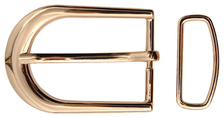 

MB 2203 Пряжка + шлевка 38мм металл (gold (золото)), Золотистый