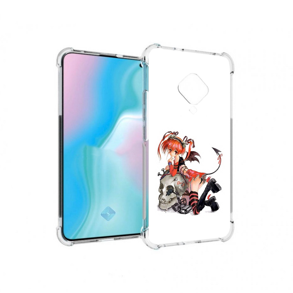 

Чехол MyPads Tocco для Vivo S5 аниме (PT226962.406.221), Прозрачный, Tocco