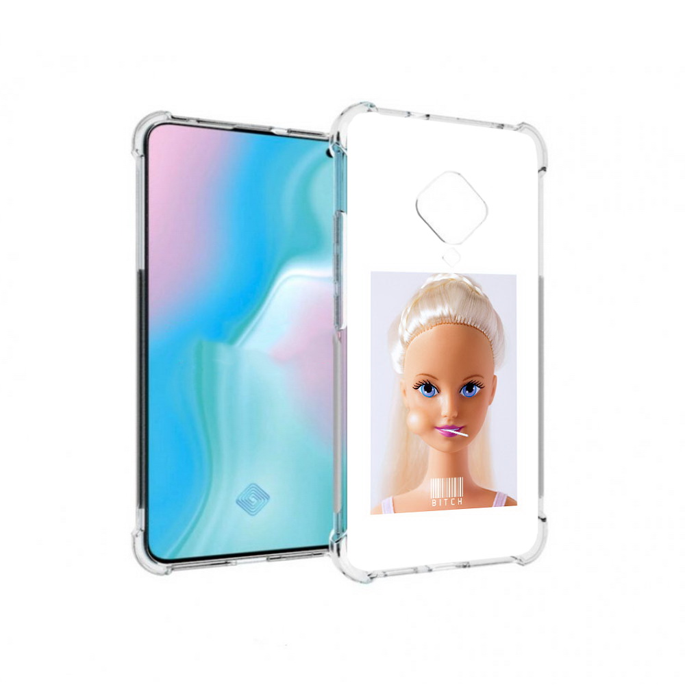 

Чехол MyPads Tocco для Vivo S5 барби (PT226962.406.226), Прозрачный, Tocco