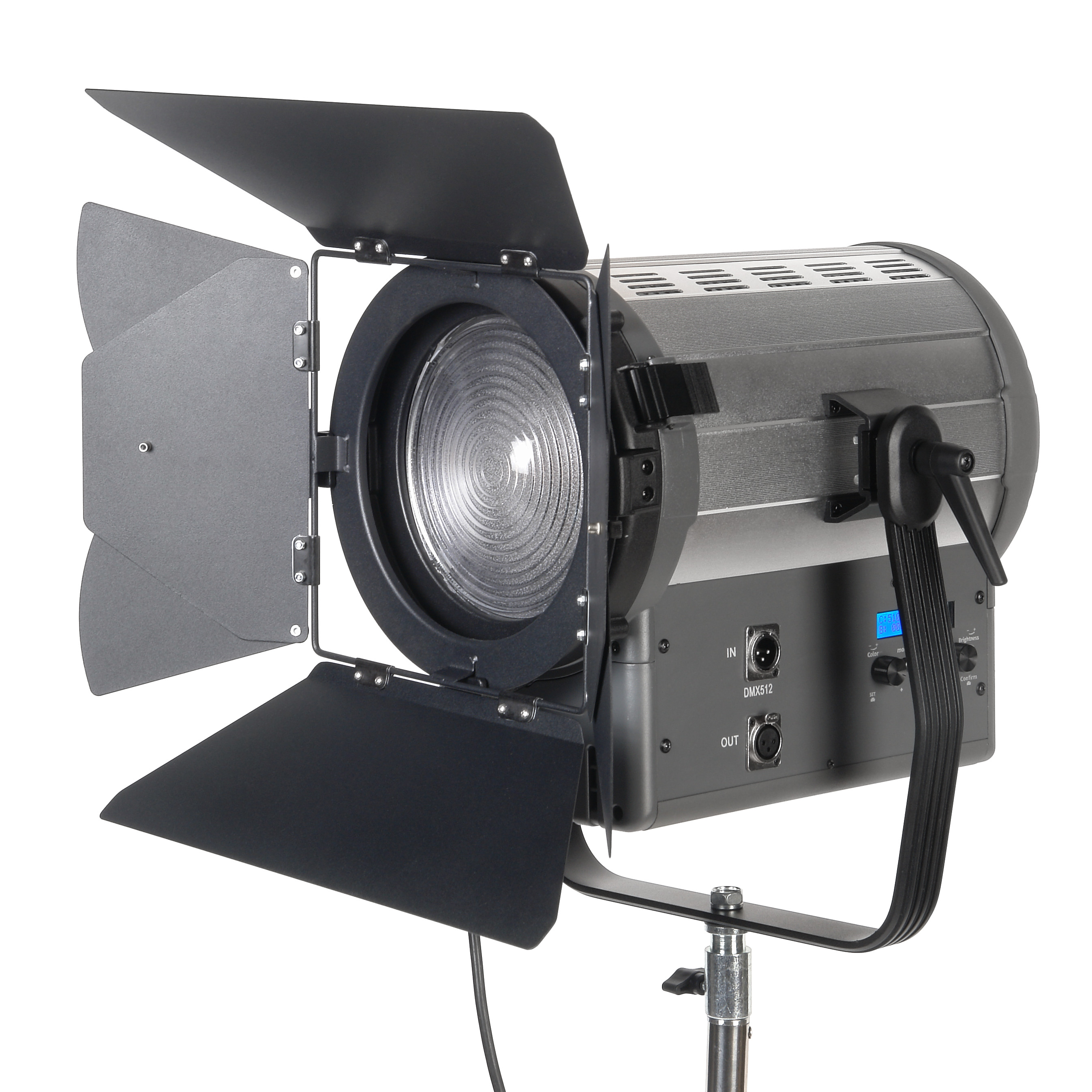 

Осветитель студийный GreenBean Fresnel 200 LED X3 Bi-color DMX