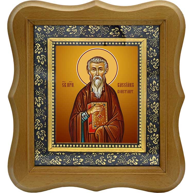 

Вассиан (Василий) Константинопольский, преподобный игумен. Икона на холсте.