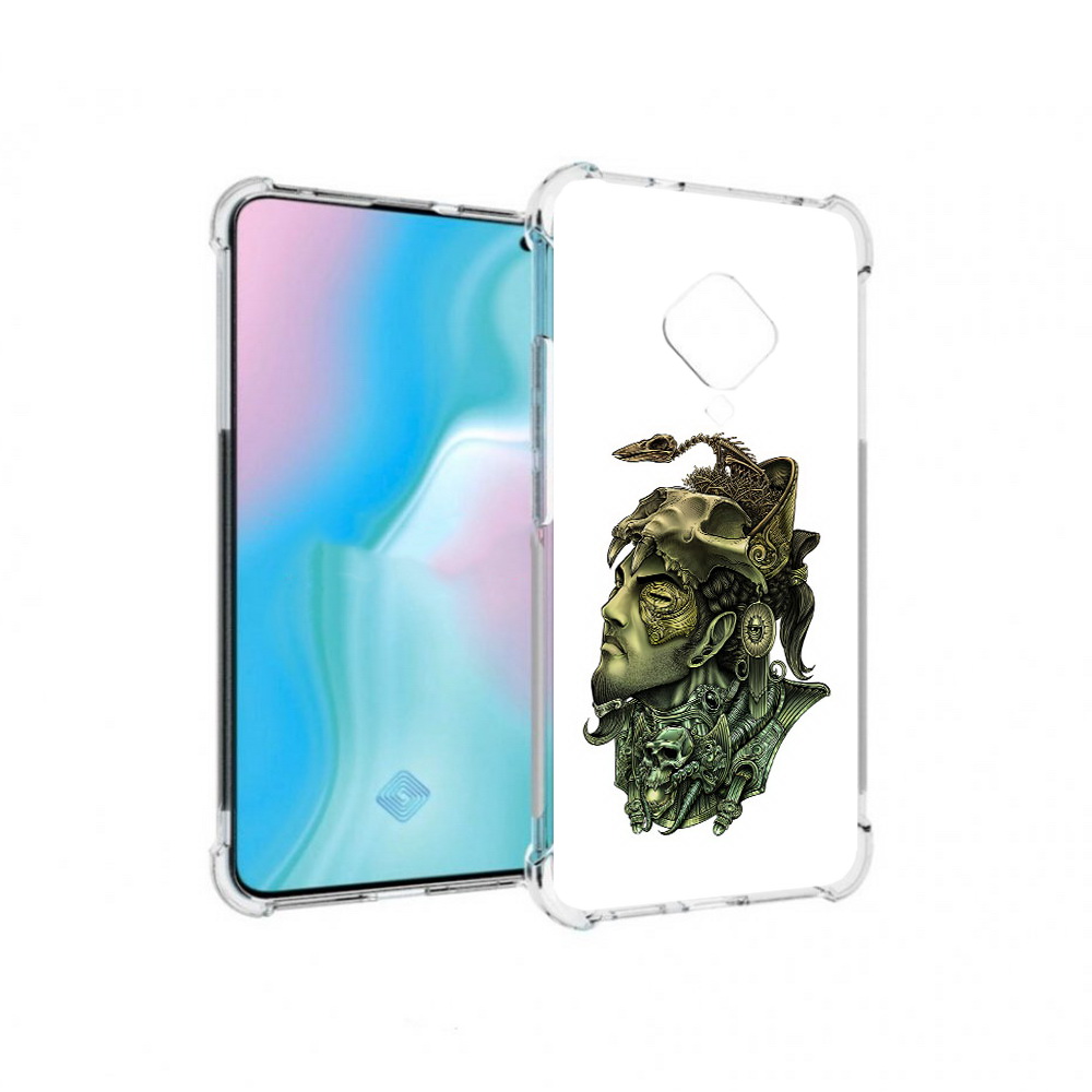 

Чехол MyPads Tocco для Vivo S5 бронзовый воин (PT226962.406.248), Прозрачный, Tocco