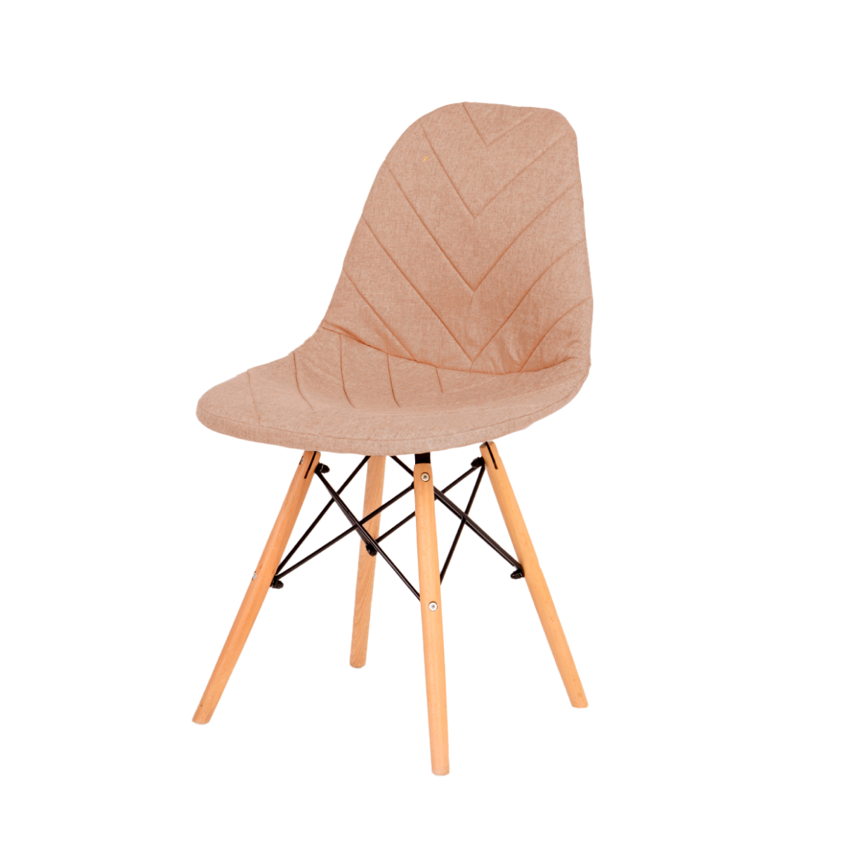 Чехол LuxAlto на стул Eames, Aspen, Giardino, рогожка Розовый, 1 шт., 11513