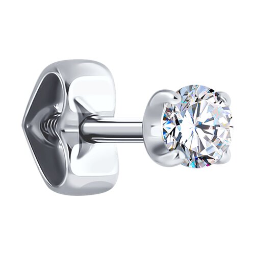

Моносерьга из золота Diamant 52-127-02068-1, фианит, 52-127-02068-1