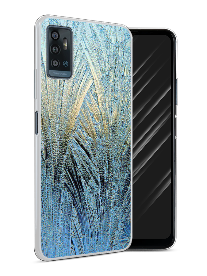 

Чехол Awog на ZTE Blade A71 / ЗТЕ Блэйд A71 "Лёд", Разноцветный, 134450-4
