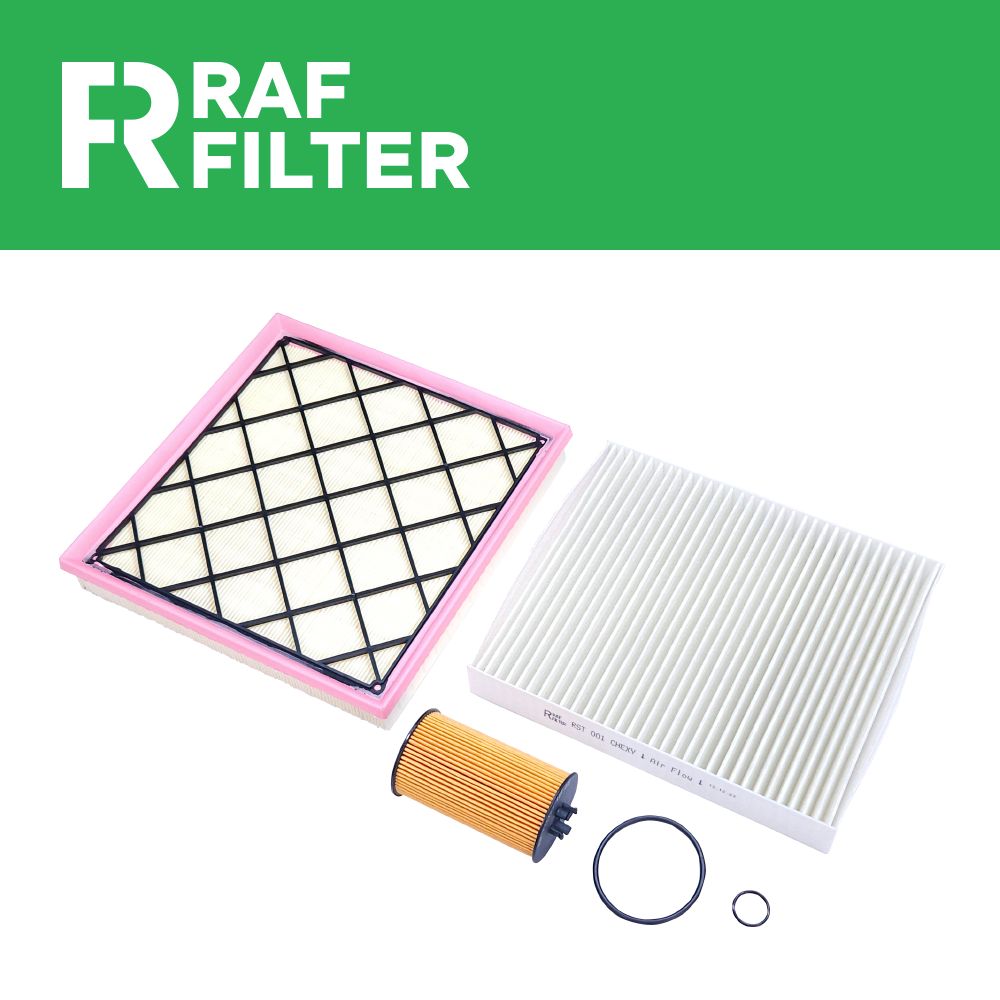 

Комплект ТО эконом RAF Filter RT013EW Chevrolet Cruze 1 1.6, 1.8 л, Opel Astra J 1.4 1.6, RAF FILTER