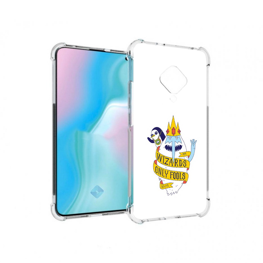 

Чехол MyPads Tocco для Vivo S5 время приключений снежный король (PT226962.406.278), Прозрачный, Tocco