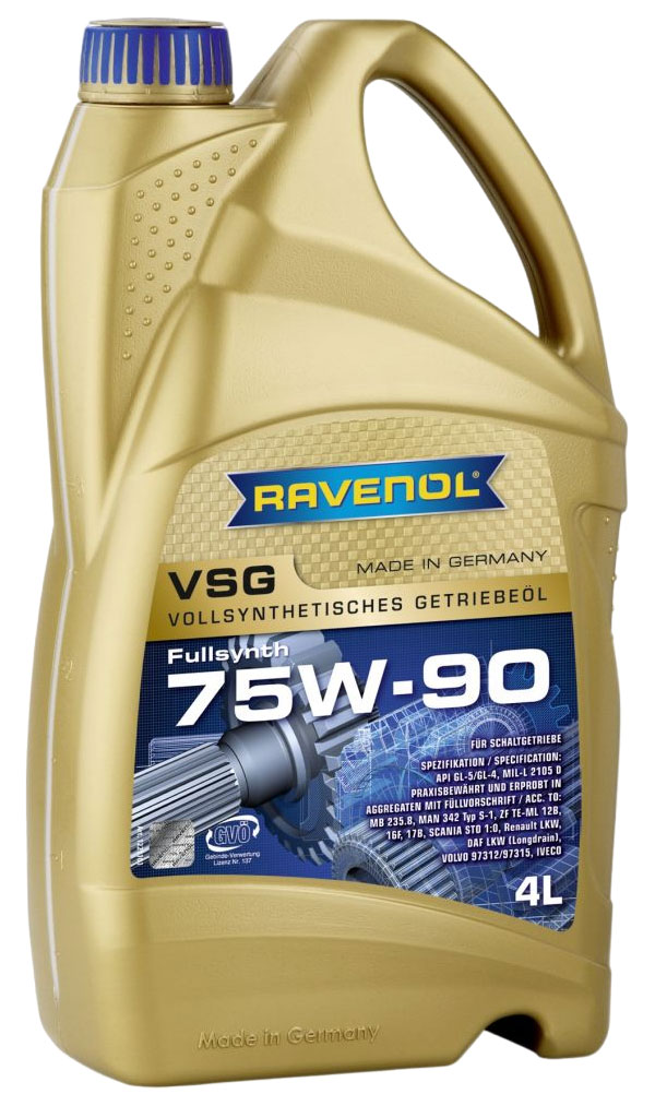 

Трансмиссионное масло RAVENOL 4014835733992 VSG SAE 75W-90