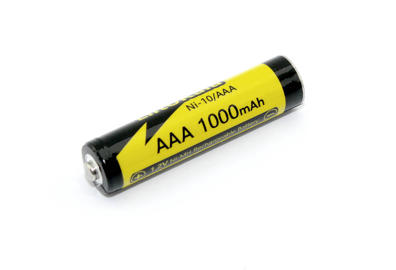 aa аккумуляторная батарейка gp 130aahc 2 шт 1300мaч Аккумуляторная батарейка LiitoKala Ni-10 AAA Ni-Mh 1000mAh, 1.2V