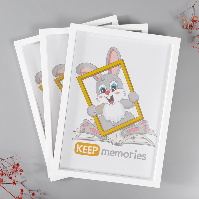 

Фоторамка Keep memories 10701954 3 шт, Белый