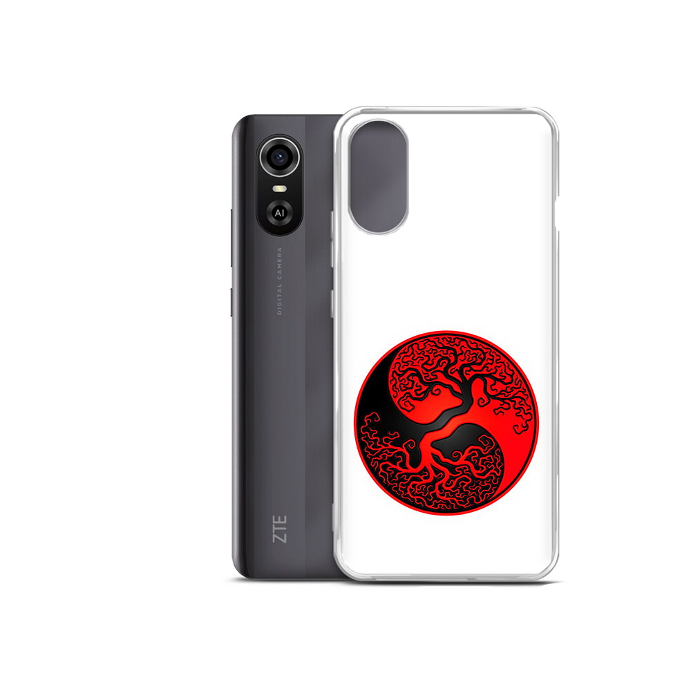 

Чехол MyPads Tocco для ZTE Blade A31 Plus инь янь дерево (PT226943.475.379), Прозрачный, Tocco