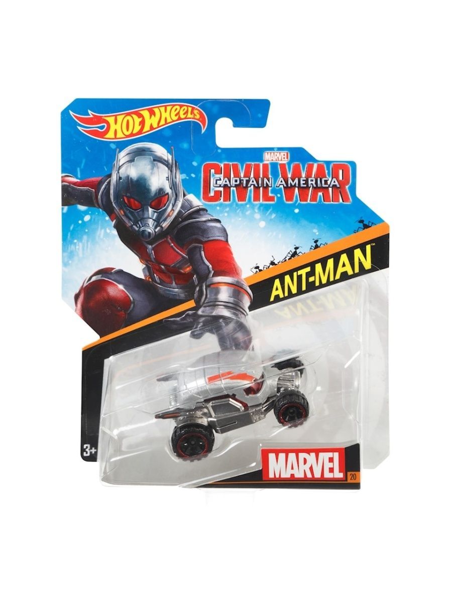 Машинка Hot Wheels багги CGD61 MARVEL ANT-MAN серебристый CGD61 машинка hot wheels marvel spiderman hdg77