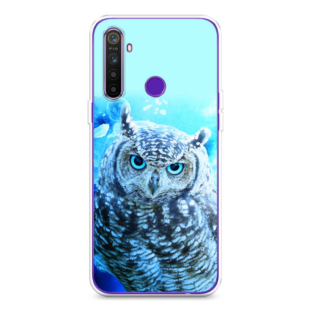 

Чехол Awog на Realme 5 "Сова арт 7", Разноцветный, 251550-1