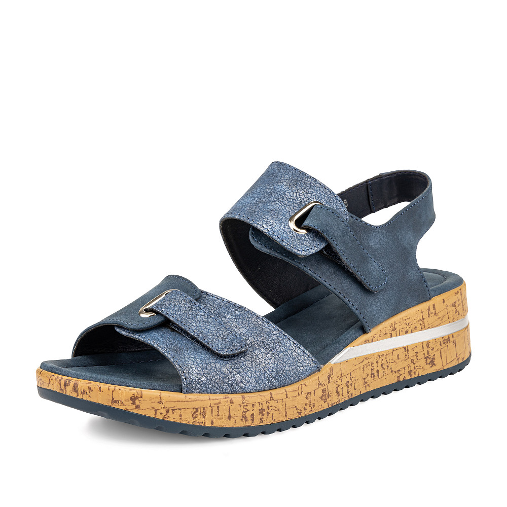 

Босоножки женские Marisetta 199-31WB-790SS синие 40 RU, Синий, 199-31WB-790SS