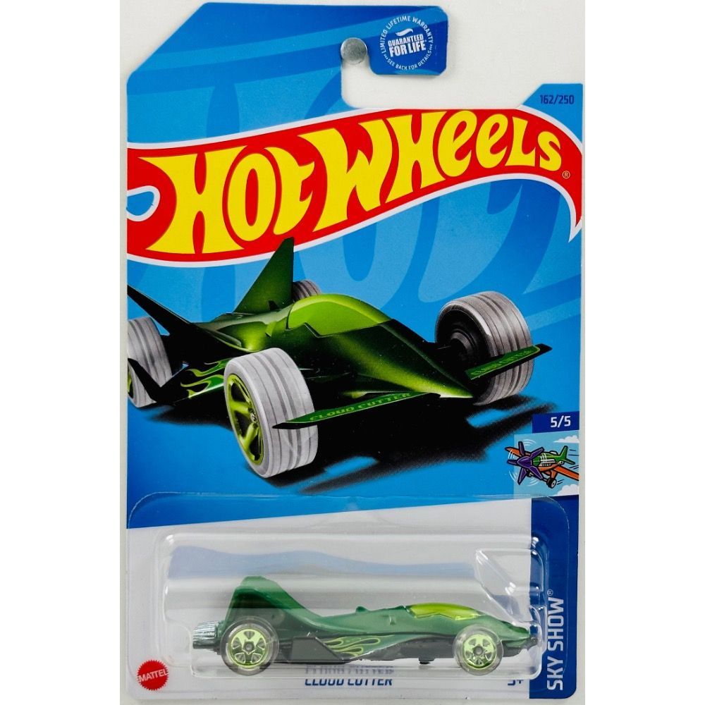 Машинка Hot Wheels легковой транспорт HKH92 металлическая CLOUD CUTTER зеленый машинка cars disney pixar mattel тачки chick hicks зеленый dxv29 flm52