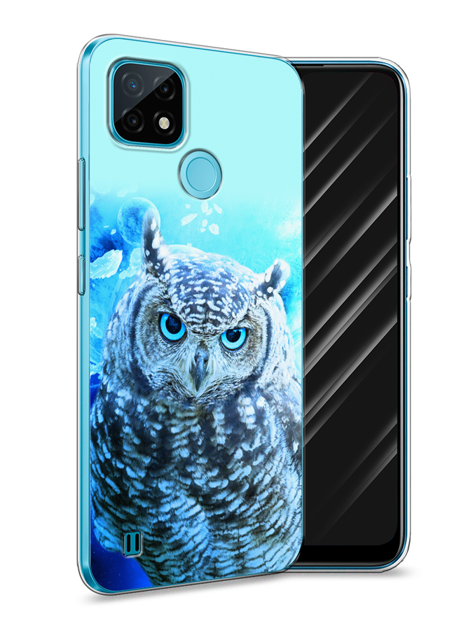 

Чехол Awog на Realme C21 "Сова арт 7", Разноцветный, 254950-1