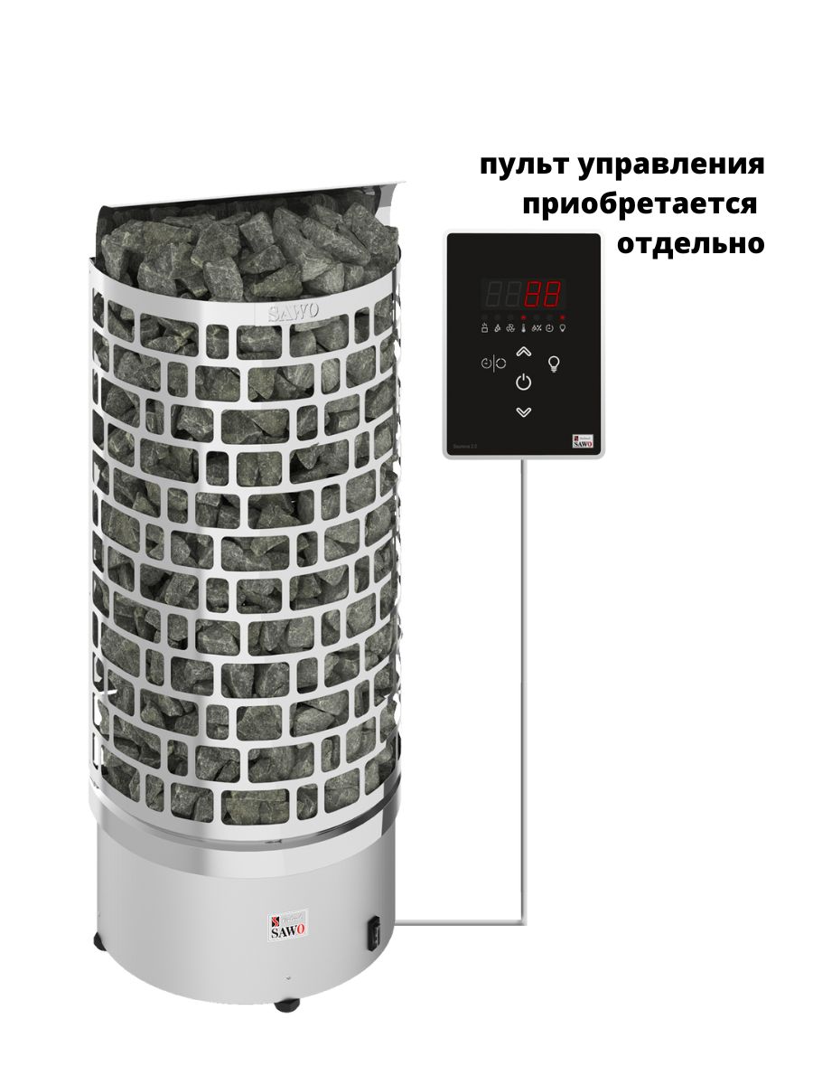 

Электрическая печь для бани и сауны SAWO Aries ARI3-90Ni2-WL-P, 23546, Aries ARI3-90Ni2-WL-P