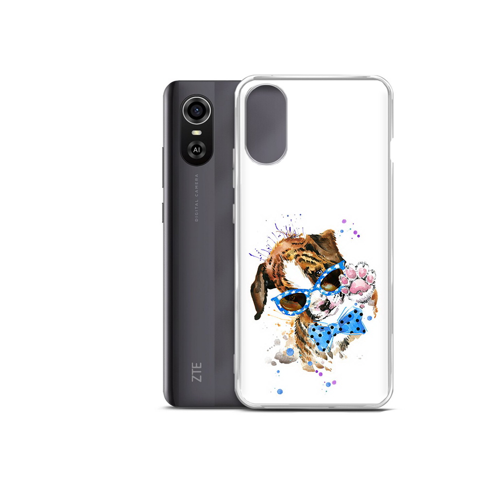 

Чехол MyPads Tocco для ZTE Blade A31 Plus лапочка (PT226943.475.434), Прозрачный, Tocco