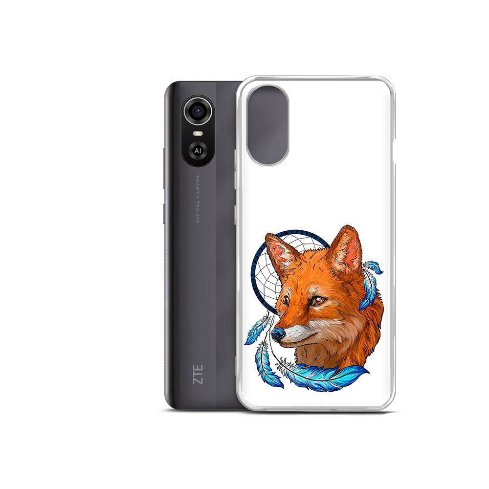 

Чехол MyPads Tocco для ZTE Blade A31 Plus лиса и ловец снов (PT226943.475.438), Прозрачный, Tocco