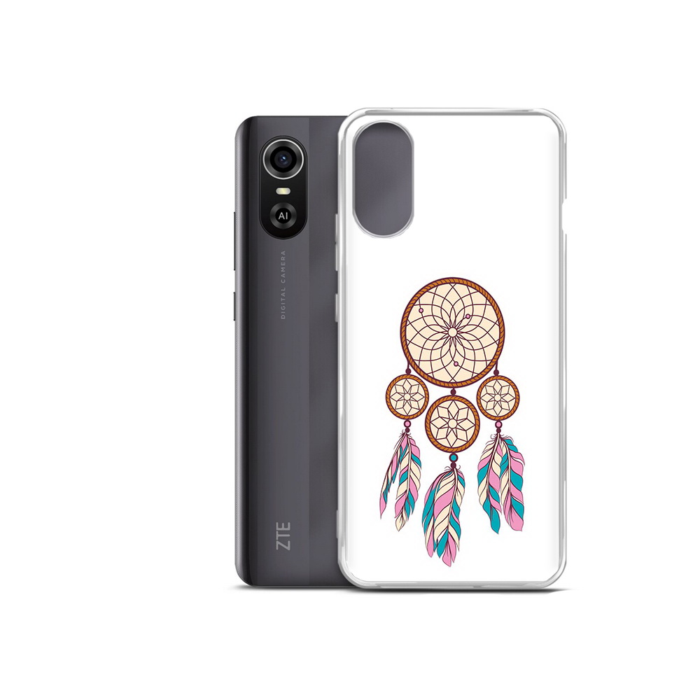 Чехол MyPads Tocco для ZTE Blade A31 Plus ловец снов бежевый (PT226943.475.442)