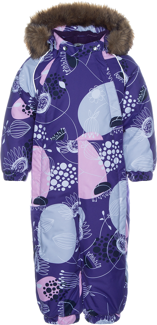 фото Комбинезон зимний huppa keira 94153, lilac pattern р.62