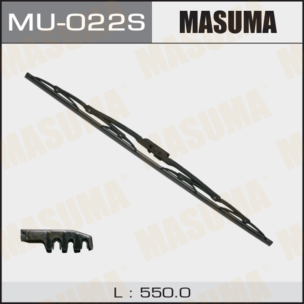 

Дворник MASUMA 22' крюк (550мм) "Стандарт" (1/10/50)