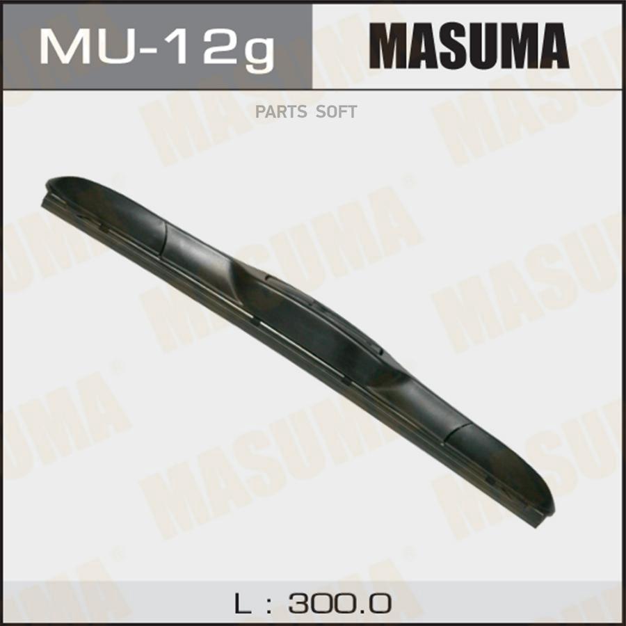 

Дворник MASUMA 12' гибридный, крюк (300мм) (1/10/50)