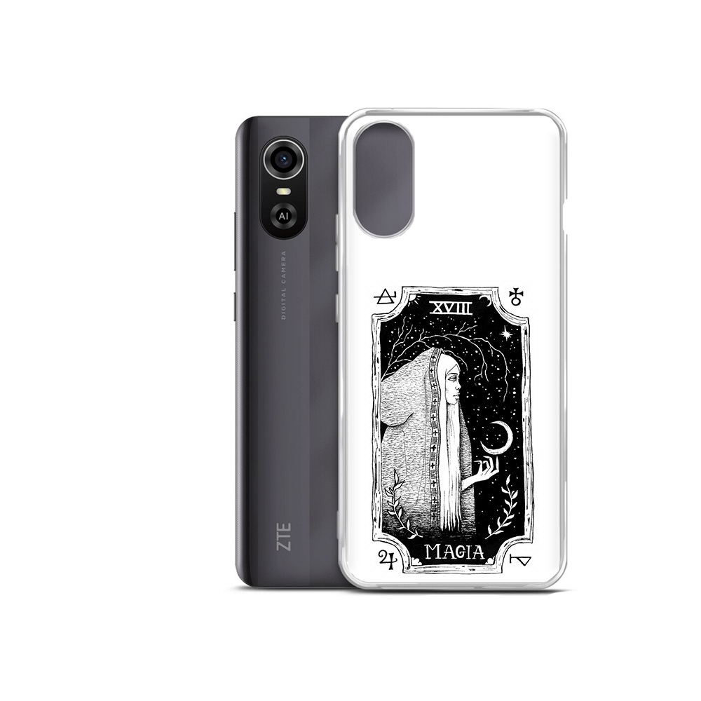 

Чехол MyPads Tocco для ZTE Blade A31 Plus лунная магия (PT226943.475.447), Прозрачный, Tocco