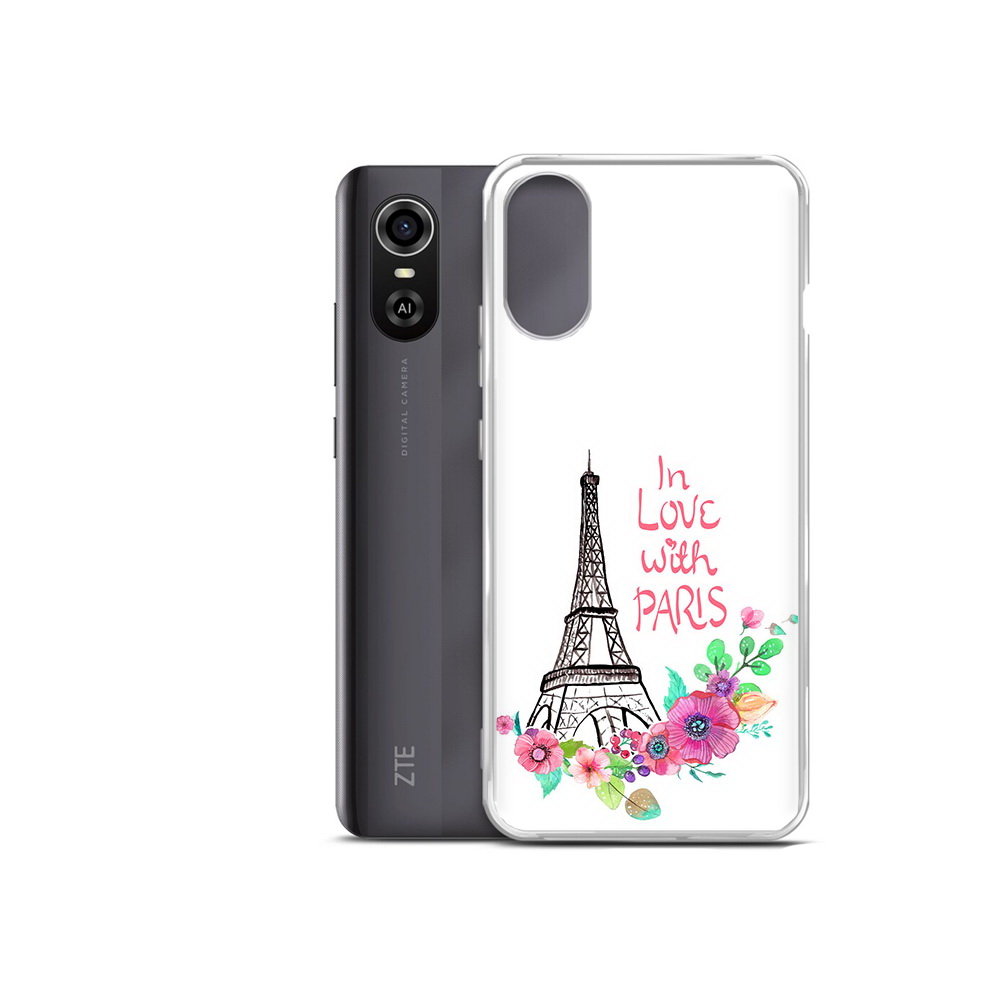 

Чехол MyPads Tocco для ZTE Blade A31 Plus любимый париж (PT226943.475.452), Прозрачный, Tocco