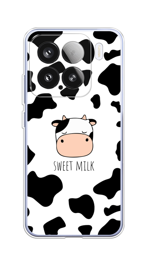 

Чехол на Xiaomi 15 Sweet milk, Розовый;белый;черный, 323650-1