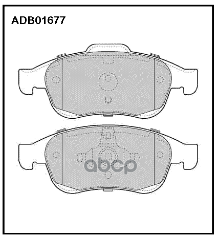 

Колодки RENAULT DUSTER 2.0 12= FLUENCE 1.6-2.0 10= MEGANE ALLIED NIPPON ADB01677