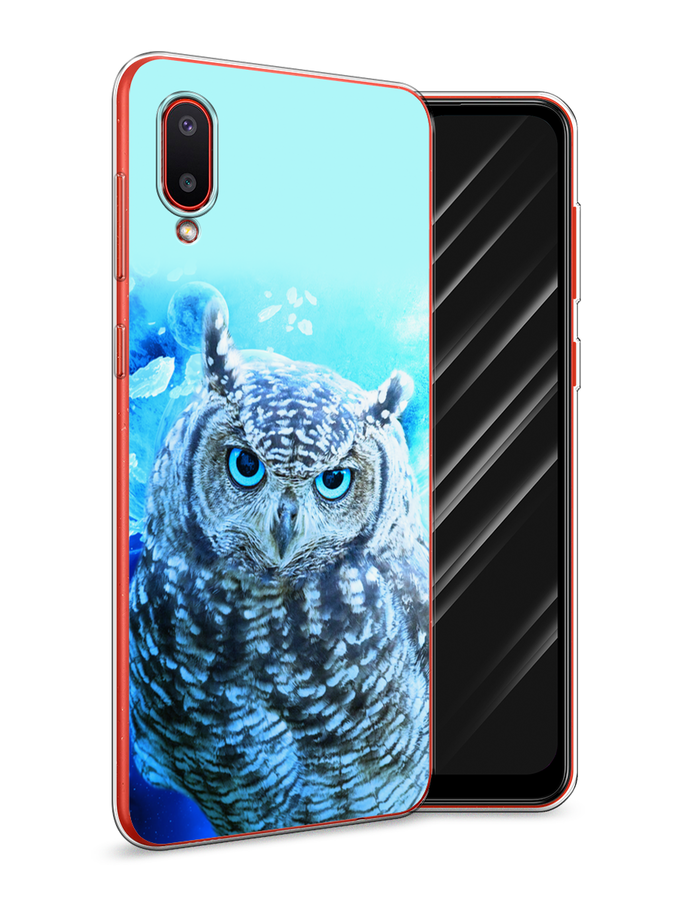 

Чехол Awog на Samsung Galaxy A02 / Самсунг A02 "Сова арт 7", Разноцветный, 2102550-1