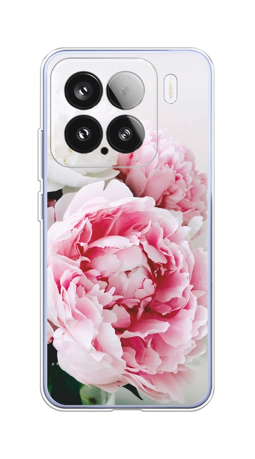 

Чехол на Xiaomi 15 Розовые и белые пионы, Розовый;белый, 323650-1
