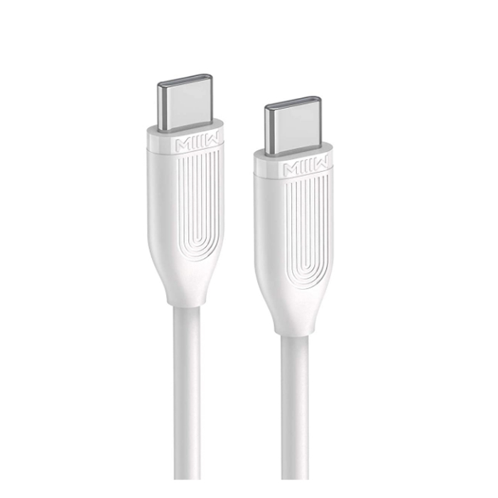 фото Кабель usb type-c - usb type-c miiiw max mwqe01 60w 1.2 м белый