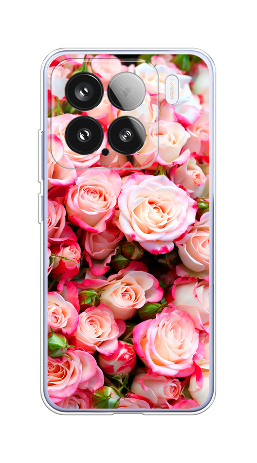

Чехол на Xiaomi 15 Много роз, Розовый, 323650-1