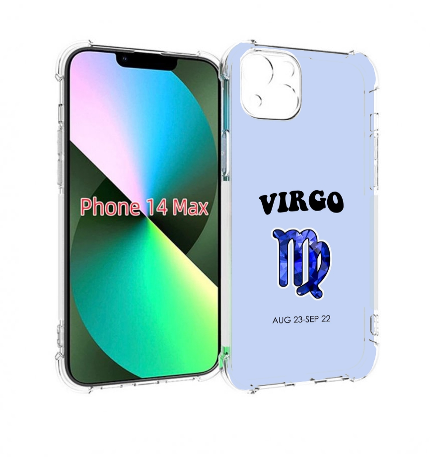 

Чехол MyPads знак-зодиака-дева-1 для iPhone 14 Plus (6.7), Прозрачный, Tocco