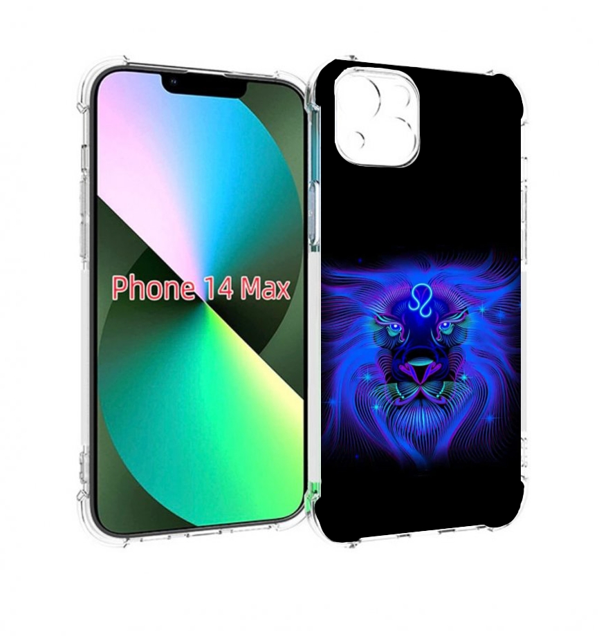 

Чехол MyPads знак-зодиака-лев-3 для iPhone 14 Plus (6.7), Прозрачный, Tocco