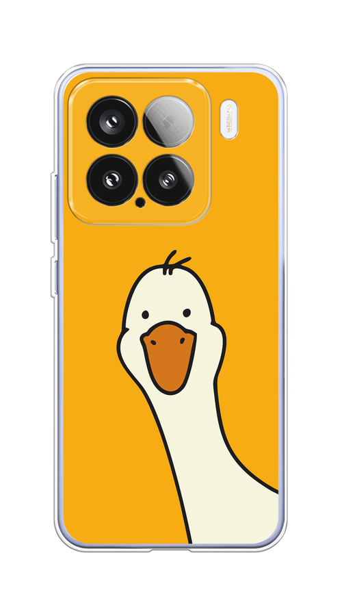 

Чехол на Xiaomi 15 Утка на желтом фоне, Желтый;красный, 323650-1