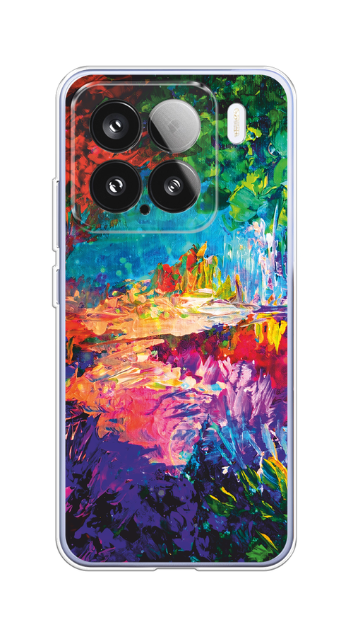 

Чехол на Xiaomi 15 Лес-гуашь, Синий;розовый;зеленый, 323650-1