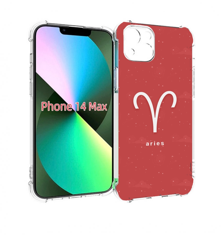 

Чехол MyPads знак-зодиака-овен-5 для iPhone 14 Plus (6.7), Прозрачный, Tocco