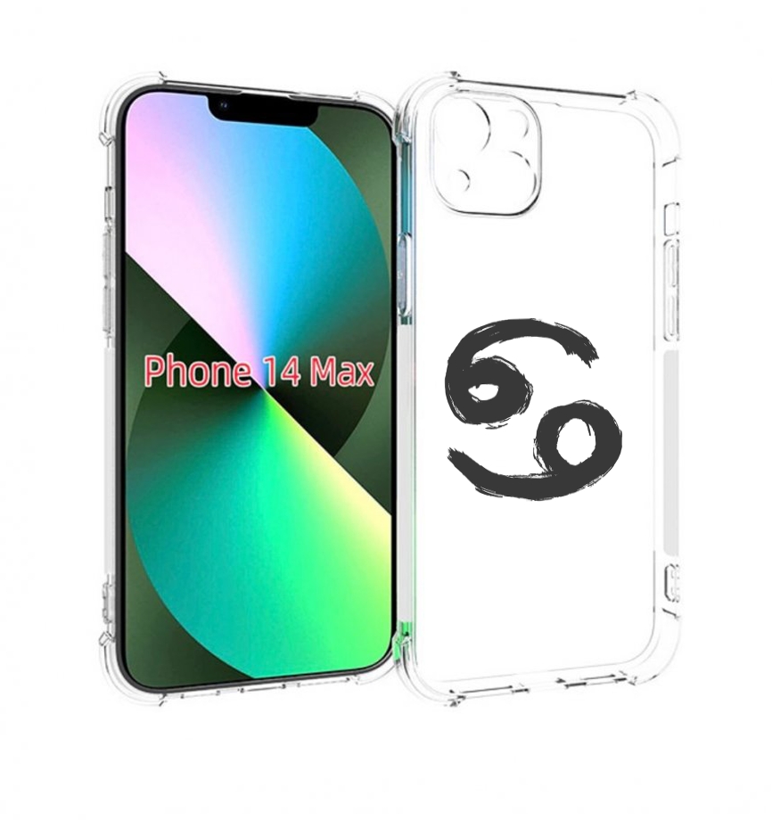 

Чехол MyPads знак-зодиака-рак-6 для iPhone 14 Plus (6.7), Прозрачный, Tocco