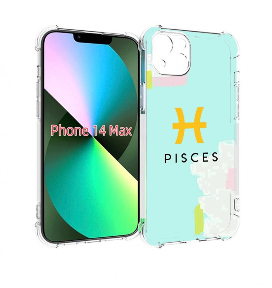 

Чехол MyPads знак-зодиака-рыбы-2 для iPhone 14 Plus (6.7), Прозрачный, Tocco