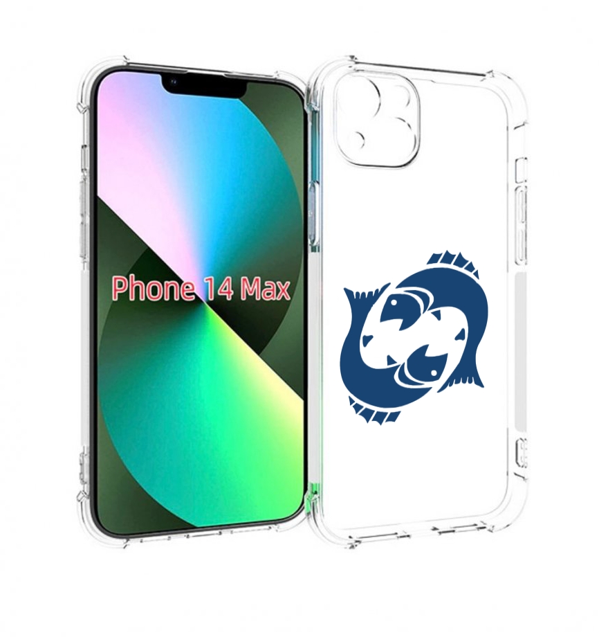 

Чехол MyPads знак-зодиака-рыбы-7 для iPhone 14 Plus (6.7), Прозрачный, Tocco