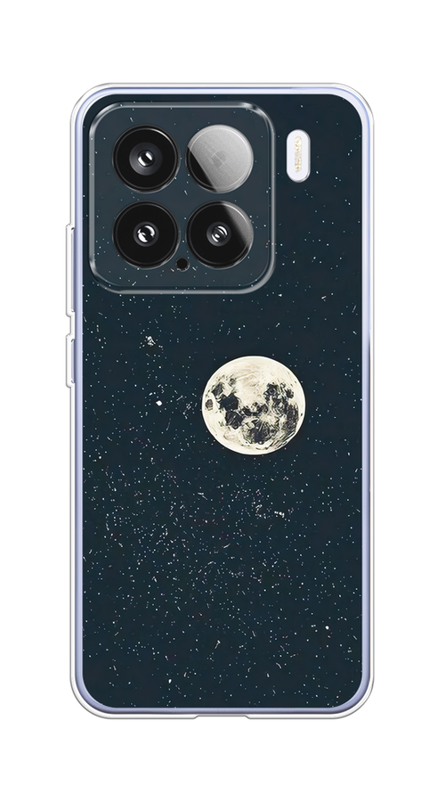 

Чехол на Xiaomi 15 Полнолуние, Бордовый, 323650-1
