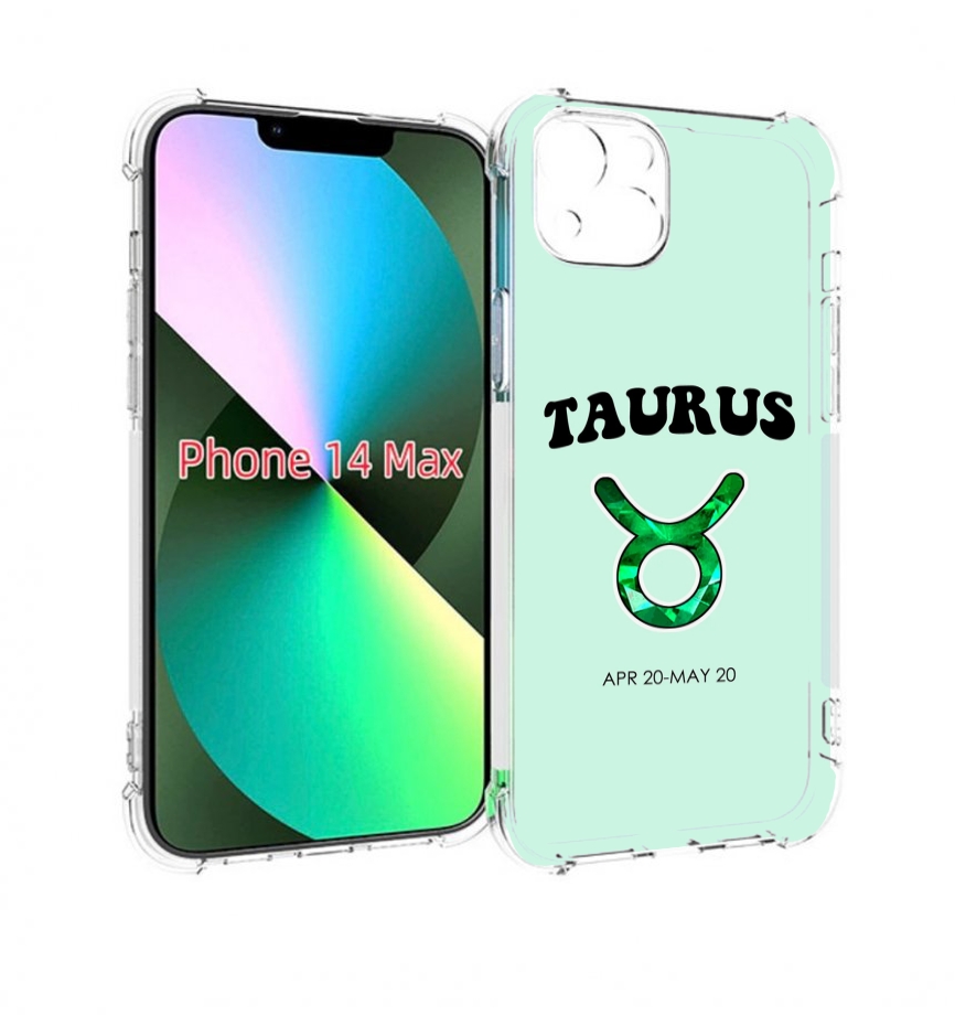 

Чехол MyPads знак-зодиака-телец-1 для iPhone 14 Plus (6.7), Прозрачный, Tocco