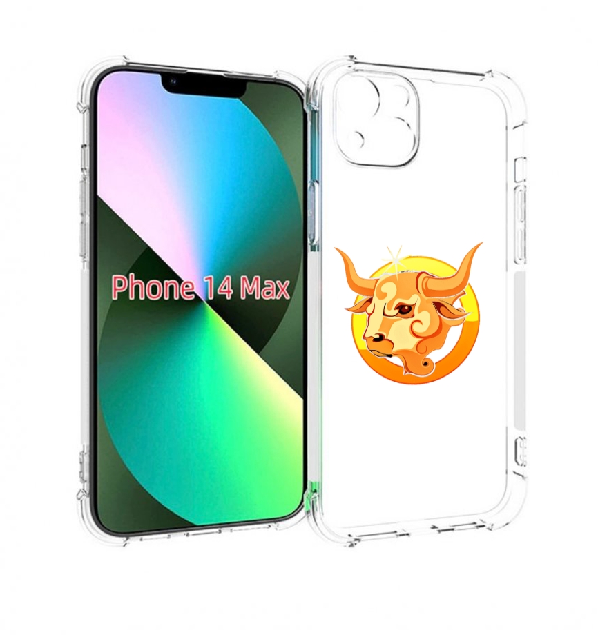 

Чехол MyPads знак-зодиака-телец-6 для iPhone 14 Plus (6.7), Прозрачный, Tocco